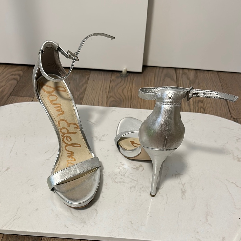 Sam Edelman Silver Women's Heels